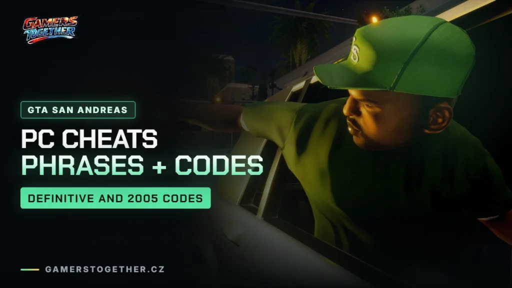 GTA San Andreas cheats for PC: phrases and the original codes