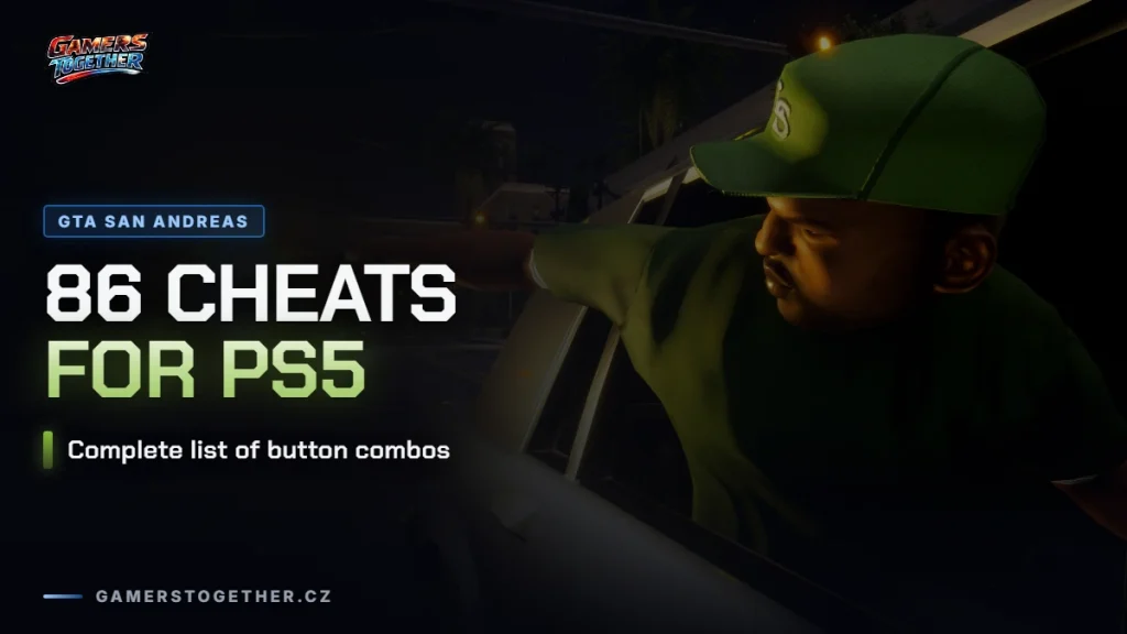 GTA San Andreas cheats for PS5