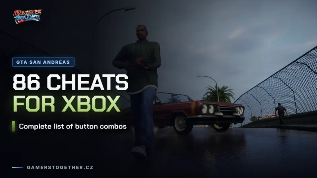 GTA San Andreas cheats for Xbox