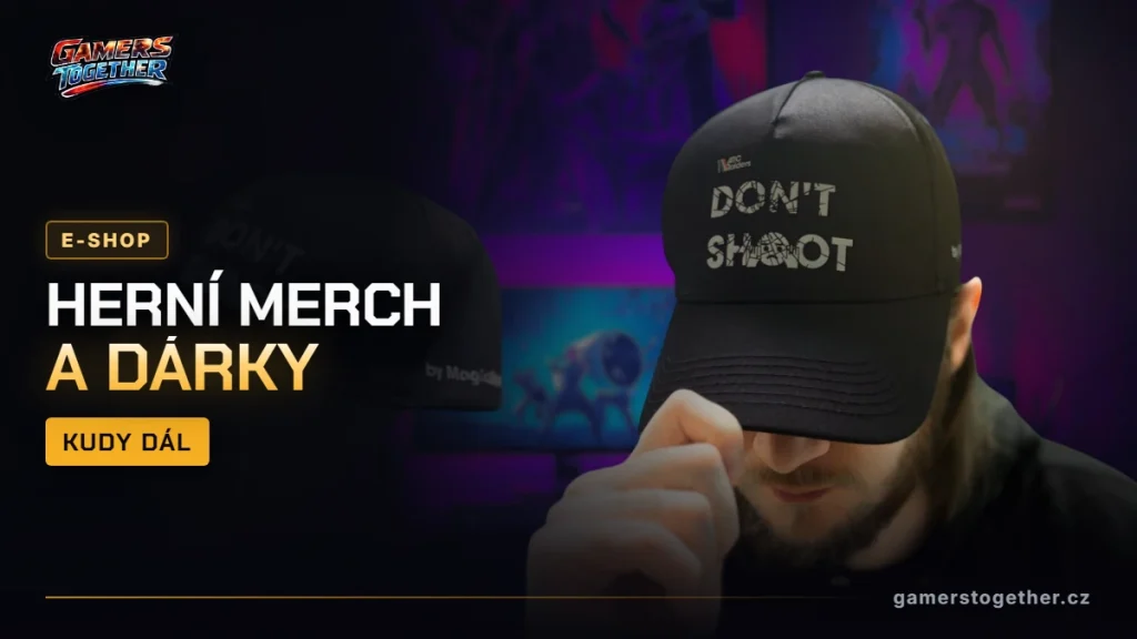 Herní merch a dárky pro hráče
