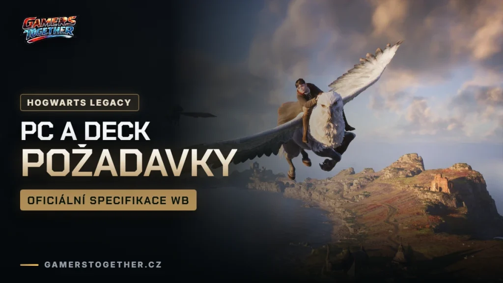 Hogwarts Legacy požadavky na PC, Steam Deck a velikost hry