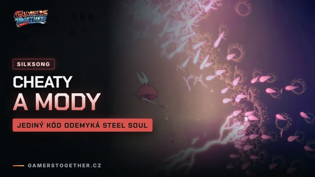 Hollow Knight: Silksong cheaty a mody: co ve hře je a jaké má mody riziko