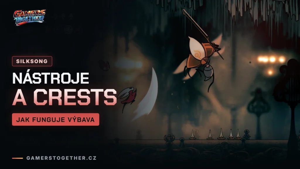 Hollow Knight: Silksong nástroje a Crests: jak funguje výbava a crafting