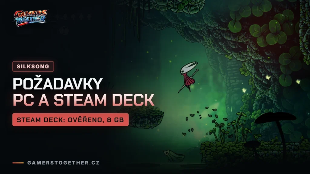 Hollow Knight: Silksong požadavky na PC, Steam Deck a velikost hry