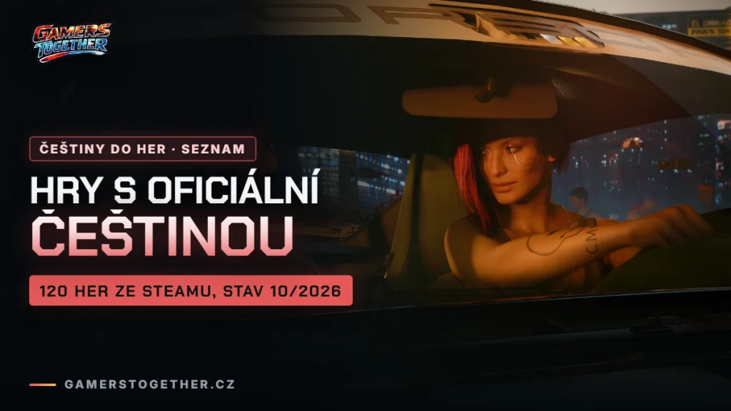 Hry s oficiální češtinou: seznam (stav k 19. 10. 2026)
