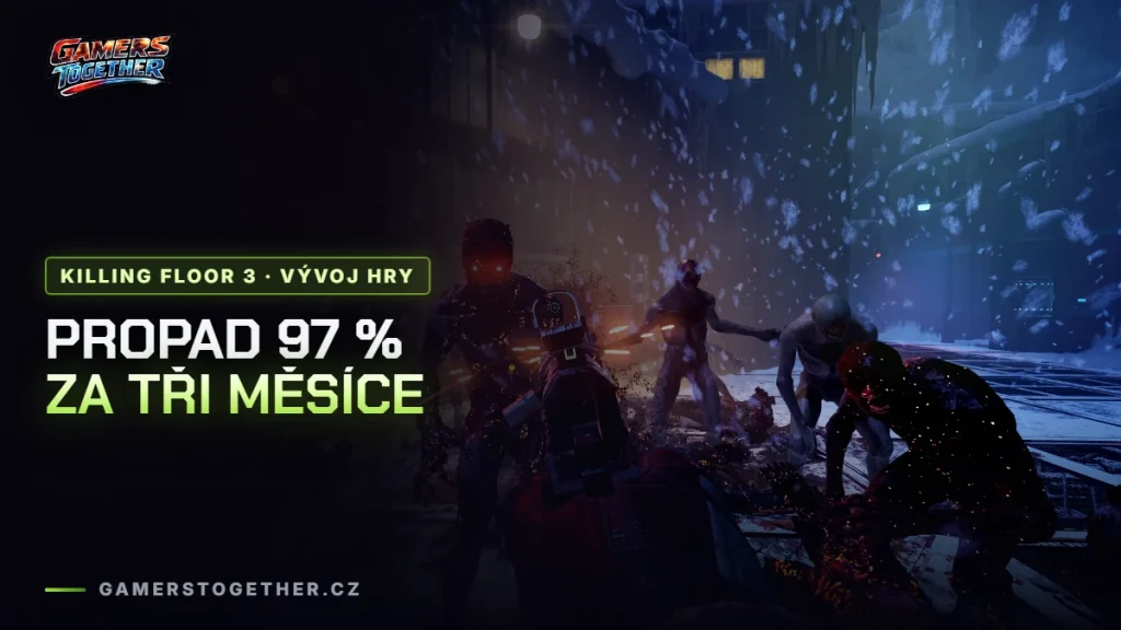 Killing Floor 3: propad na stovky hráčů a roadmapa, která to nezvrátila