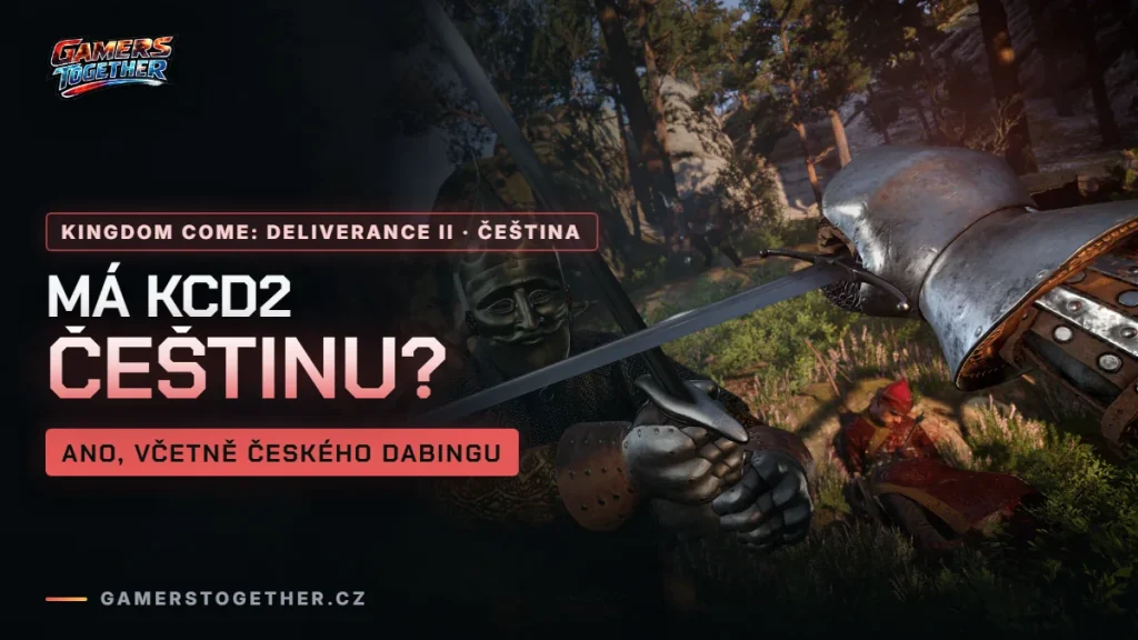 Má Kingdom Come: Deliverance II češtinu? Ano, včetně českého dabingu