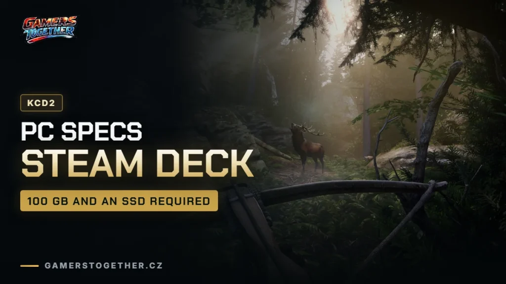 Kingdom Come: Deliverance 2 system requirements, Steam Deck and size