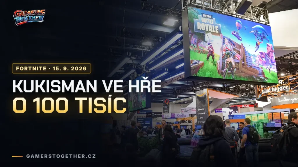 Kukisman míří do Fortnite turnaje o 100 tisíc. Koho si vybral do týmu?