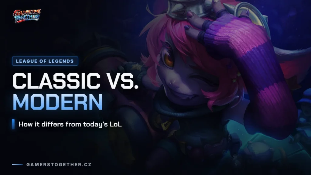 How League Classic Differs from Today's LoL