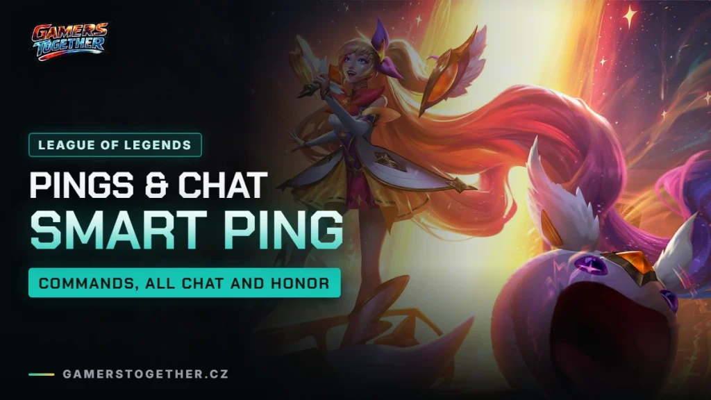 Pings and chat in LoL: Smart Ping, commands and how to mute players
