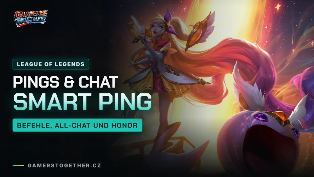 Pings und Chat in LoL: Smart Ping, Befehle und Spieler stummschalten