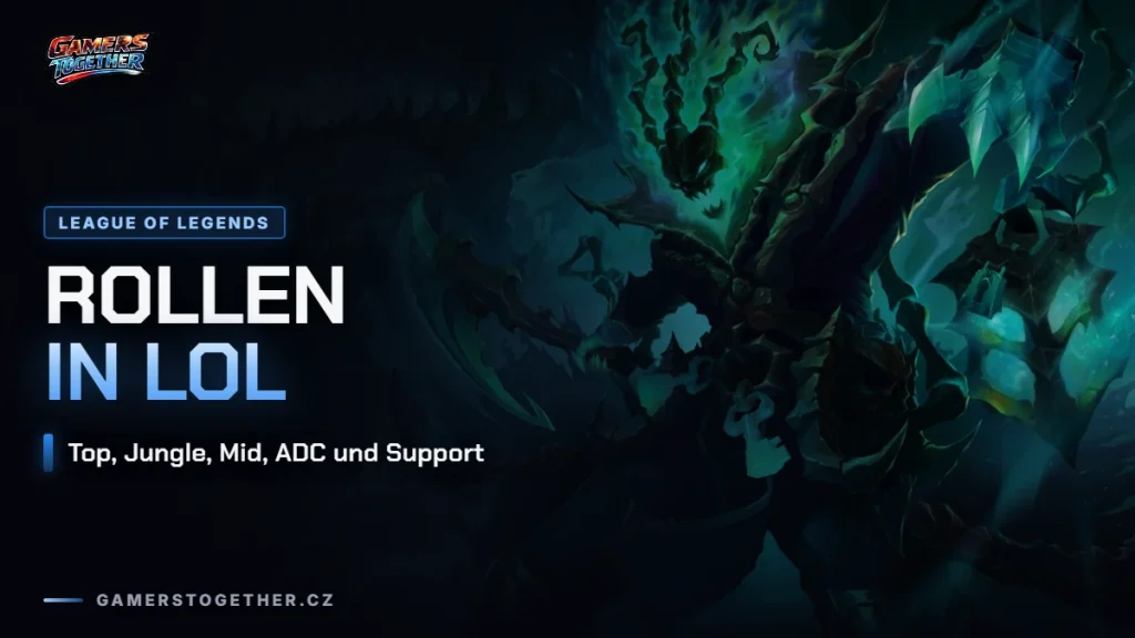 Rollen in LoL: Top, Jungle, Mid, ADC und Support