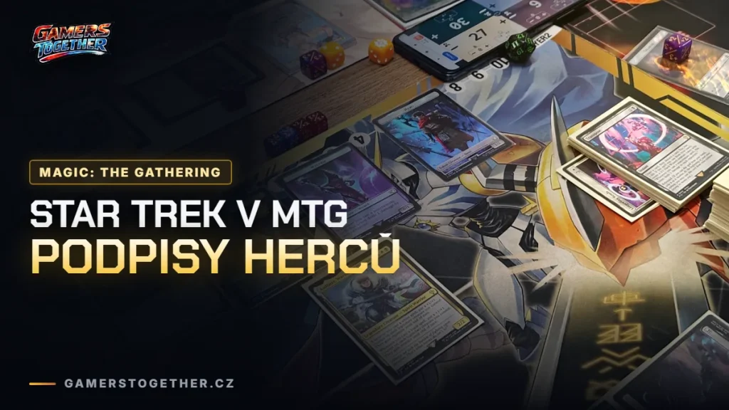 Magic: The Gathering dostane s kolekcí Star Trek úplně nový typ karty — podepsaný herci