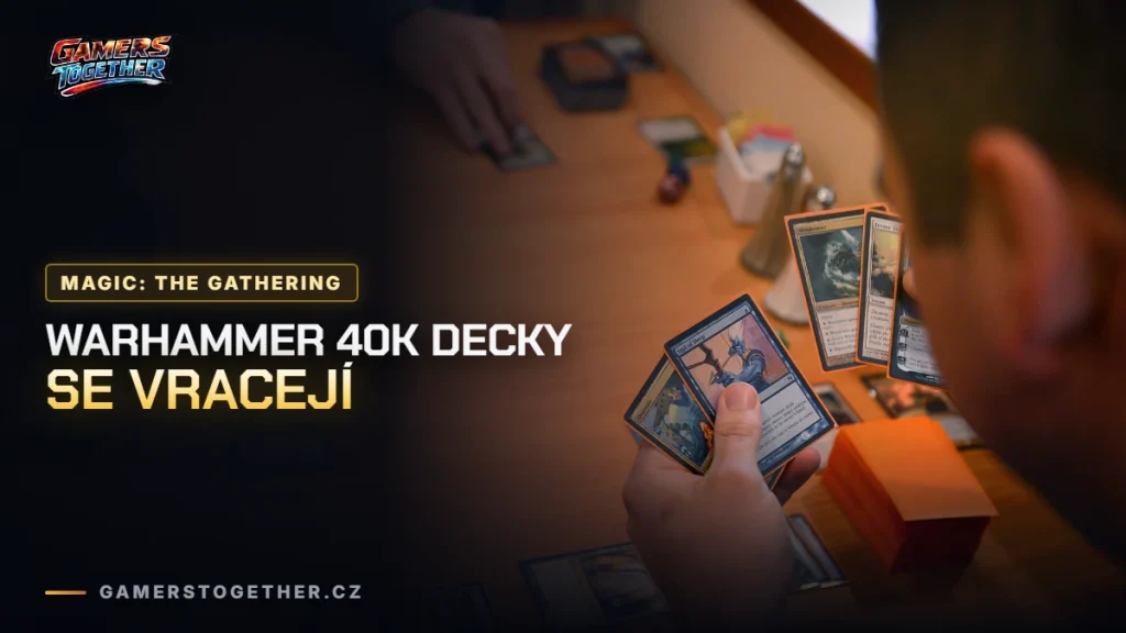Warhammer 40K Commander decky pro Magic: The Gathering se vracejí do prodeje, Wizards potvrdili nový dotisk