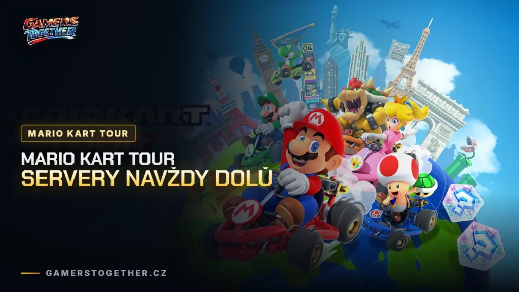 Konec Mario Kart Tour: Nintendo vypnulo servery mobilní závodní hry nadobro