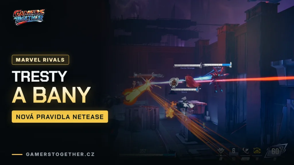 Tresty a bany v Marvel Rivals: za co hrozí a jak se odvolat