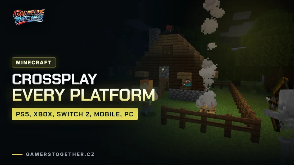 Minecraft crossplay: PS5, Xbox, Switch 2, mobile and PC