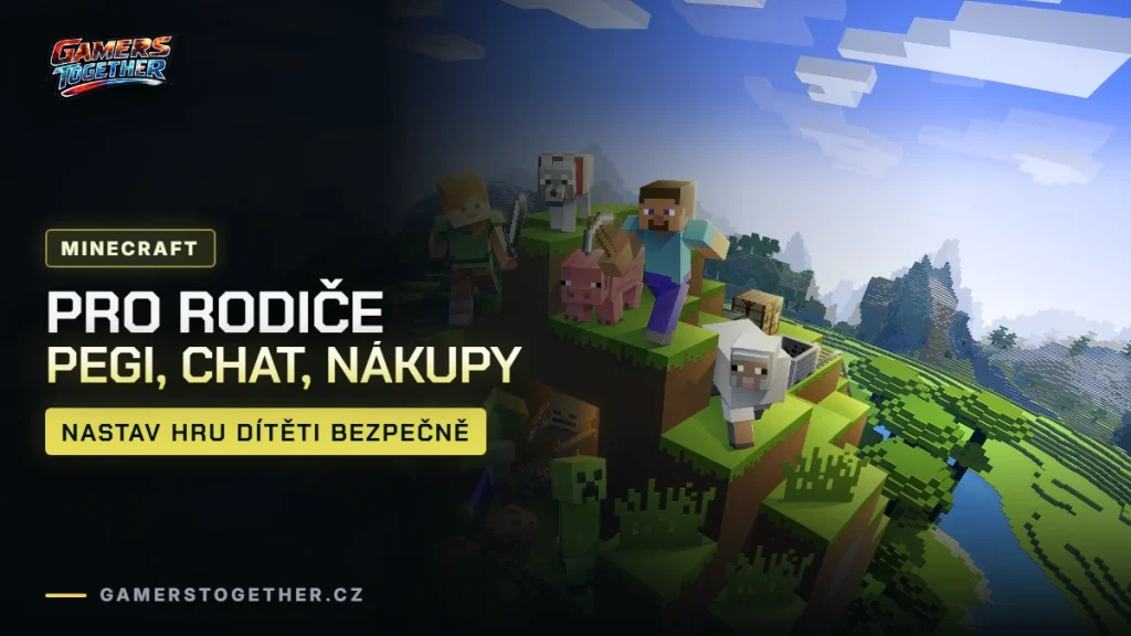 Minecraft pro rodiče: PEGI, chat, multiplayer a rodičovská kontrola