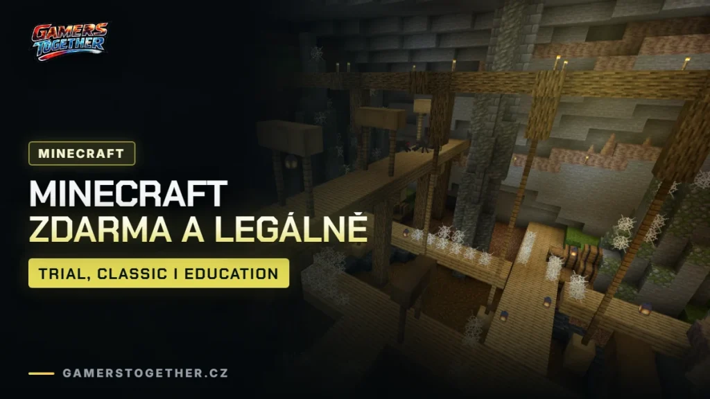 Minecraft zdarma: trial, Classic, Education a co je legální