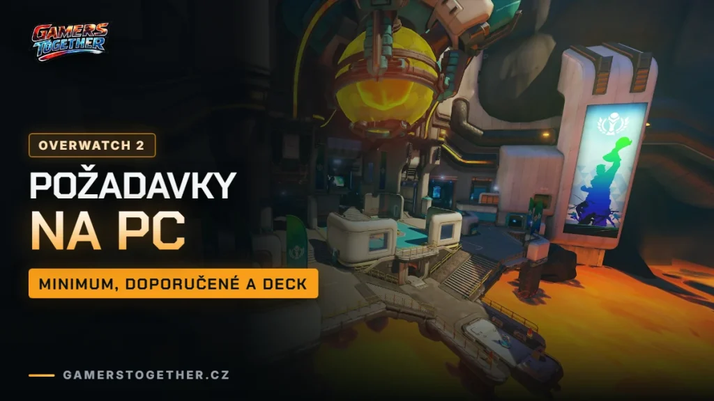 Overwatch 2 požadavky na PC, Steam Deck a velikost