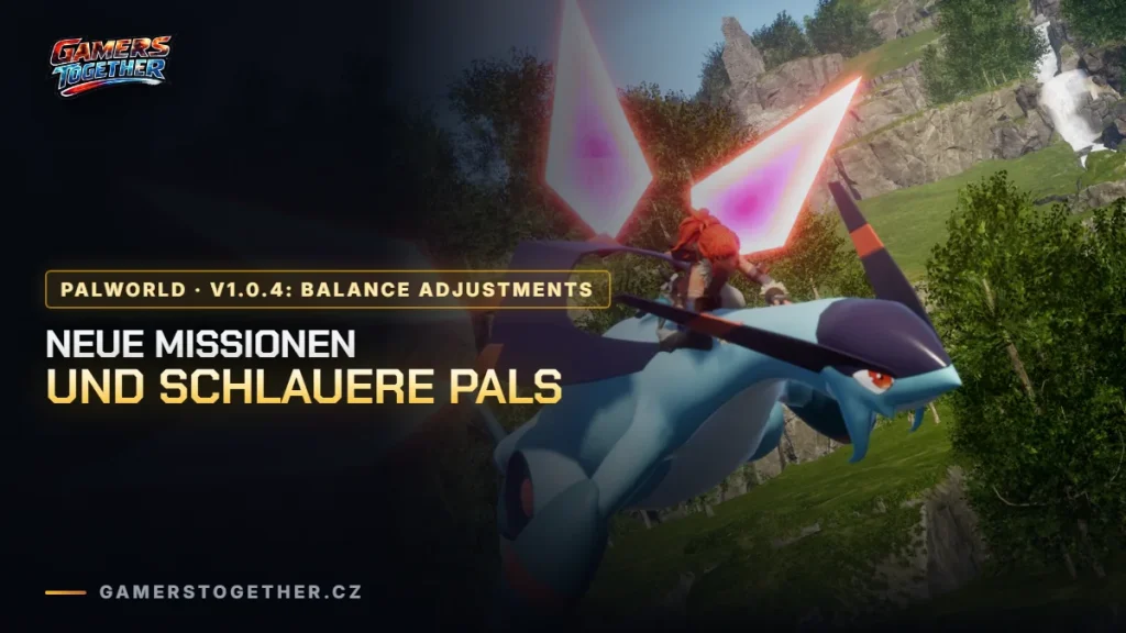 Palworld v1.0.4: Neue Missionen, schlauere Pals und viele Fehlerbehebungen