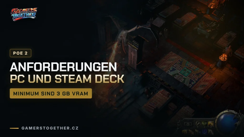 Path of Exile 2 Systemanforderungen, Steam Deck und Speicherbedarf