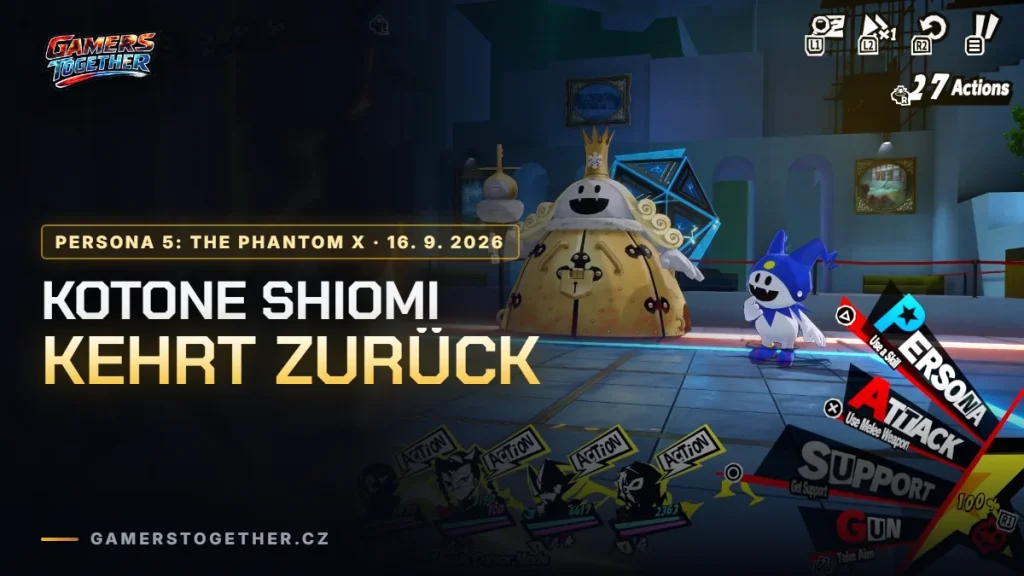 Persona 5: The Phantom X: Kotone Shiomi aus Persona 3 Portable kehrt zurück