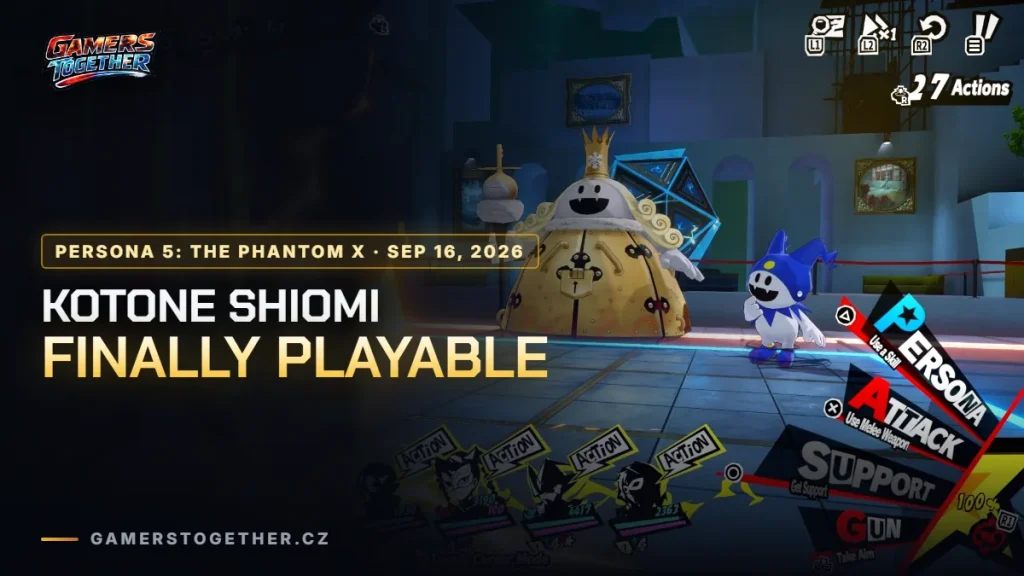 Kotone Shiomi Returns as a Playable Character in Persona 5: The Phantom X