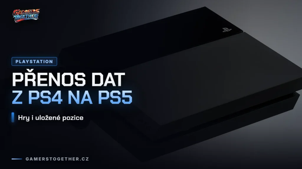 Přenos her a dat z PS4 na PS5