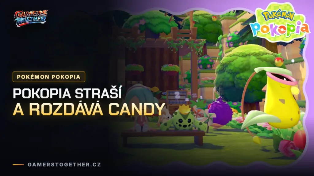 Pokémon Pokopia chystá halloweenský event Pumpkaboo's Sweet Surprises, startuje 17. října