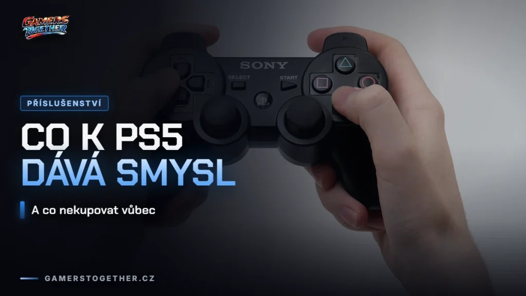 Příslušenství k PS5, co dává smysl