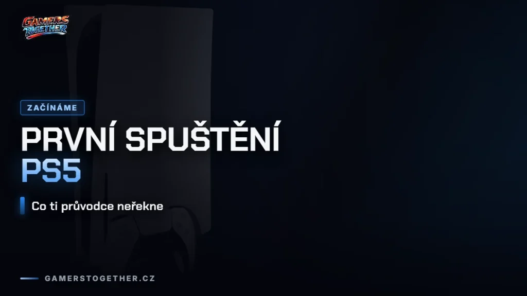 První nastavení PS5 krok za krokem