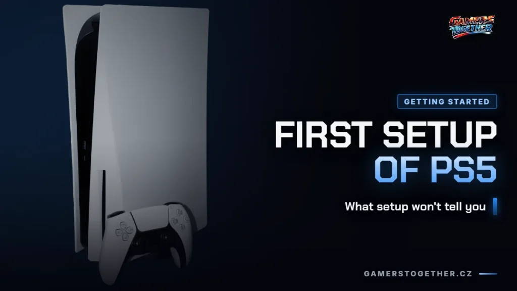 PS5 First Setup Step by Step