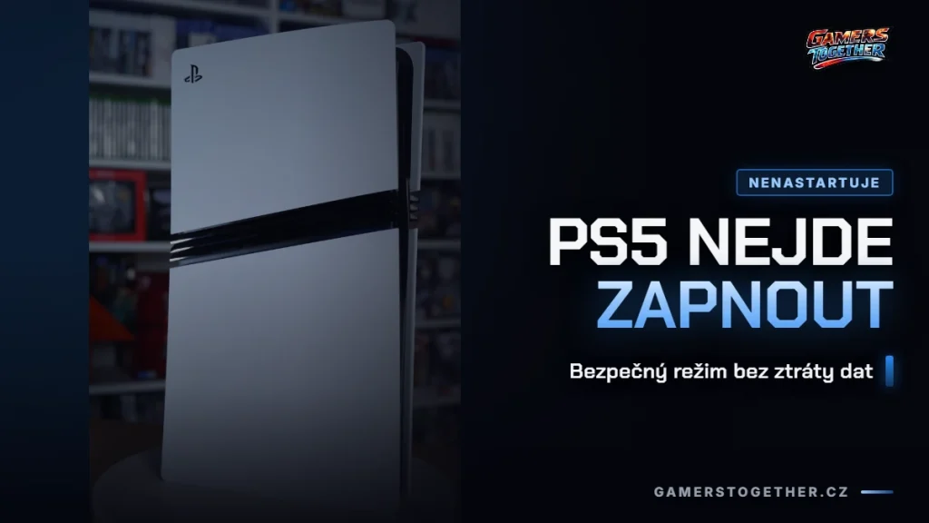 PS5 nejde zapnout: co dělat