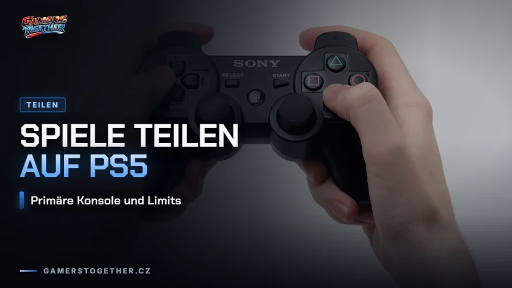 Spiele auf der PS5 teilen und primäre Konsole