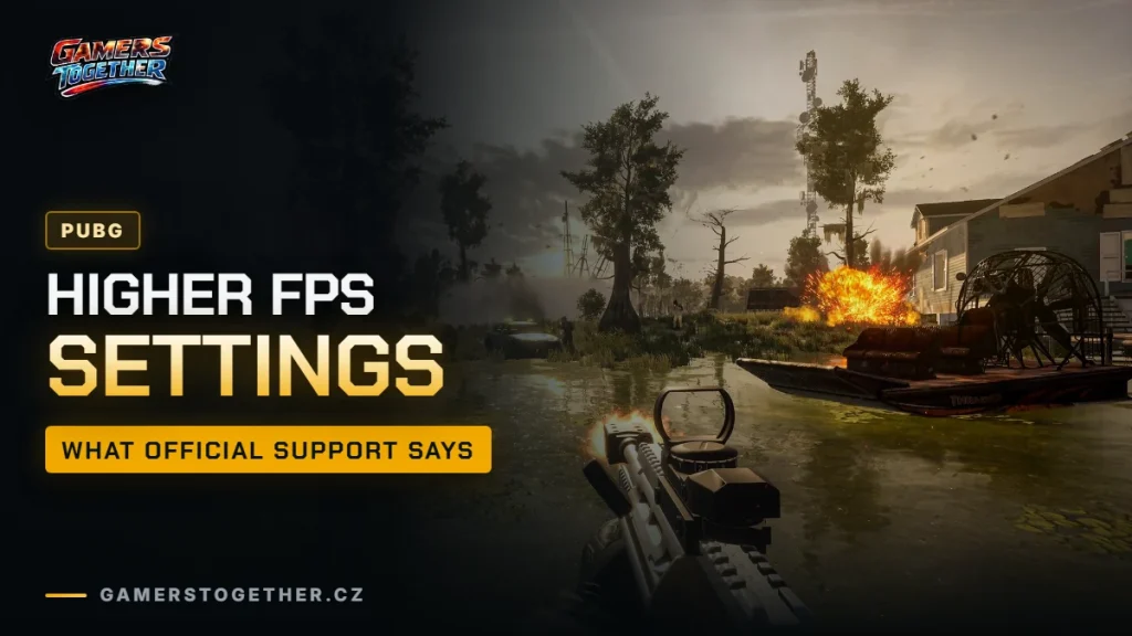 PUBG settings for higher FPS: what official support recommends