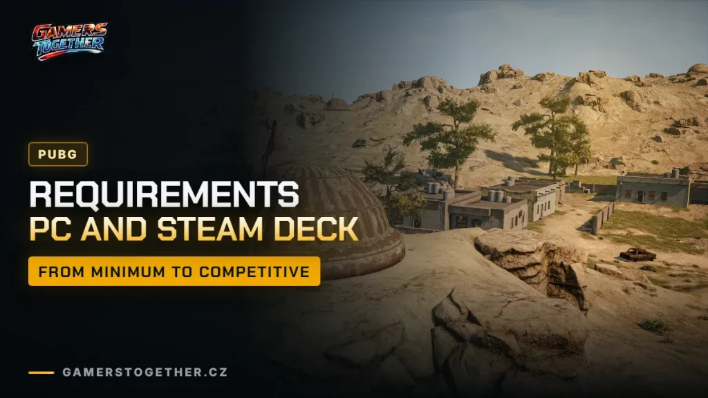PUBG system requirements: minimum, recommended, Steam Deck and size