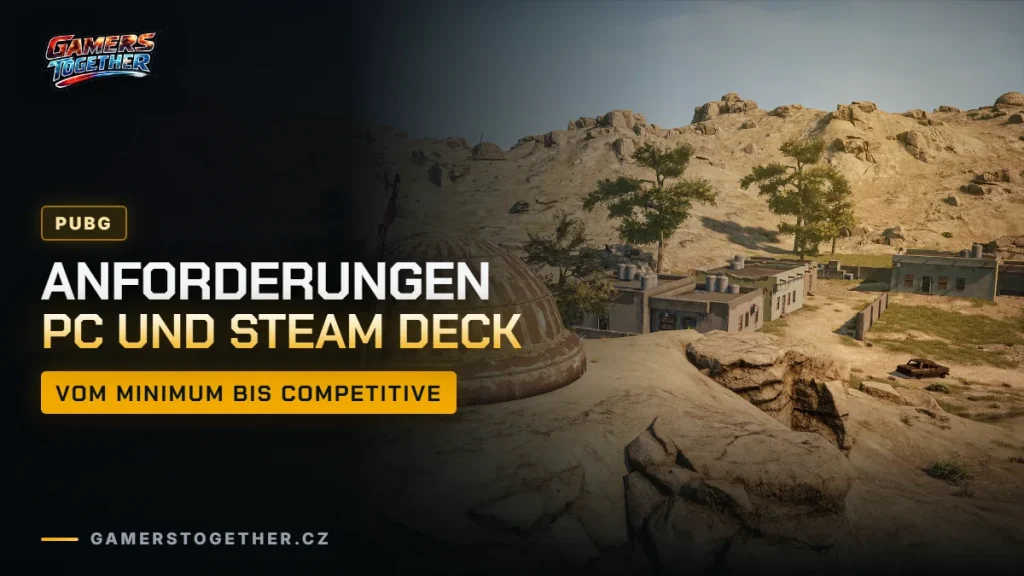 PUBG Systemanforderungen: Minimum, Empfehlung, Steam Deck und Größe