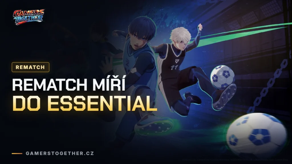 Rematch je nově v Xbox Game Pass Essential, přichází s ním i Blue Lock crossover