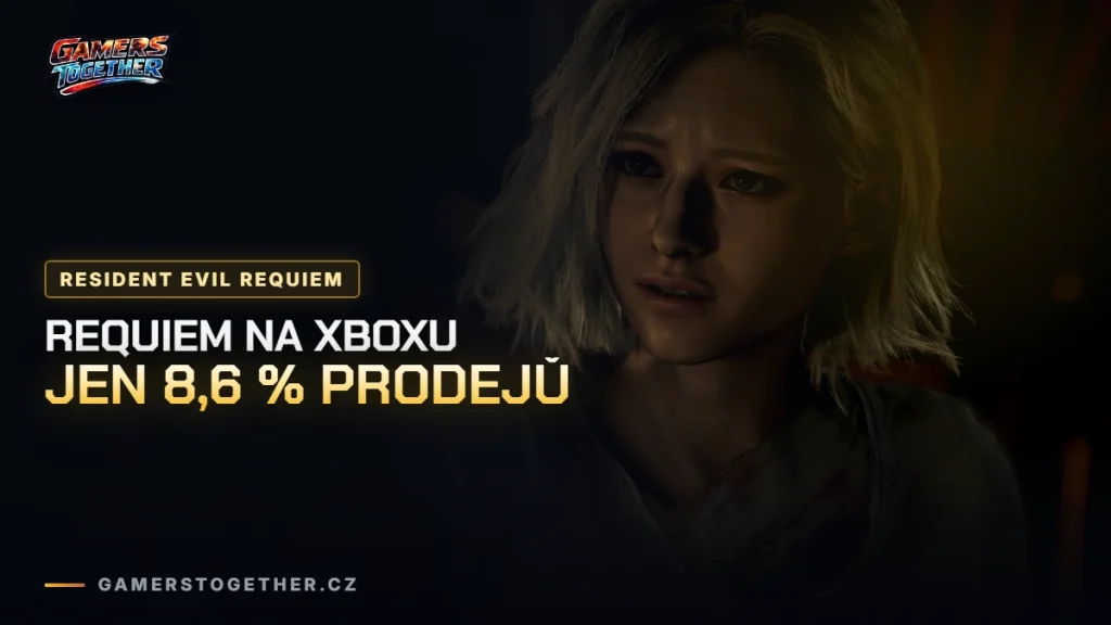Resident Evil Requiem prodal na Xboxu jen 8,6 % kopií, PS5 táhne skoro polovinu