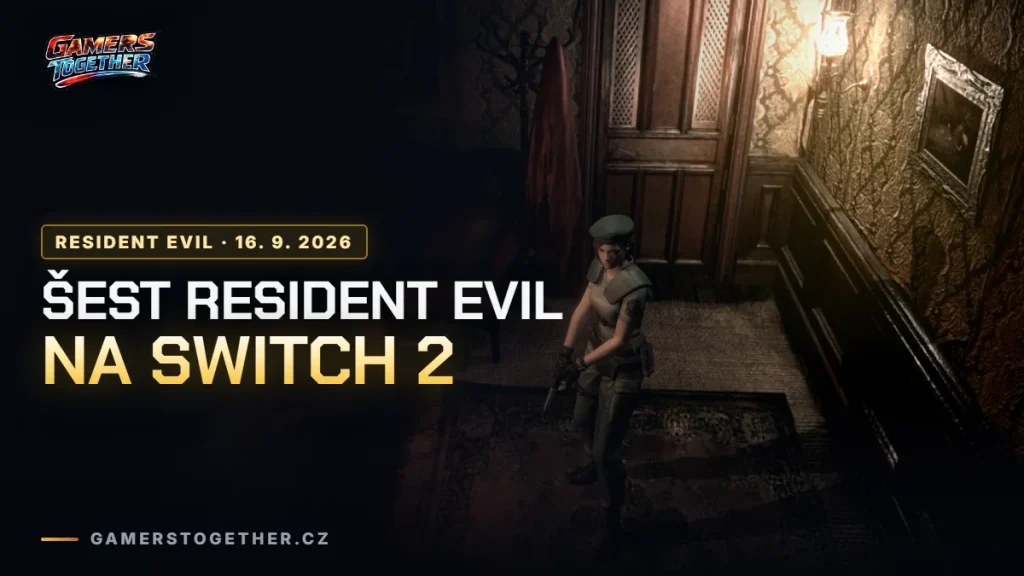 Capcom veze na Switch 2 šest Resident Evil her. Trojice klasik dorazí 16. října