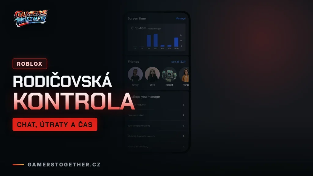 Roblox pro rodiče: jak nastavit rodičovskou kontrolu, chat a útraty