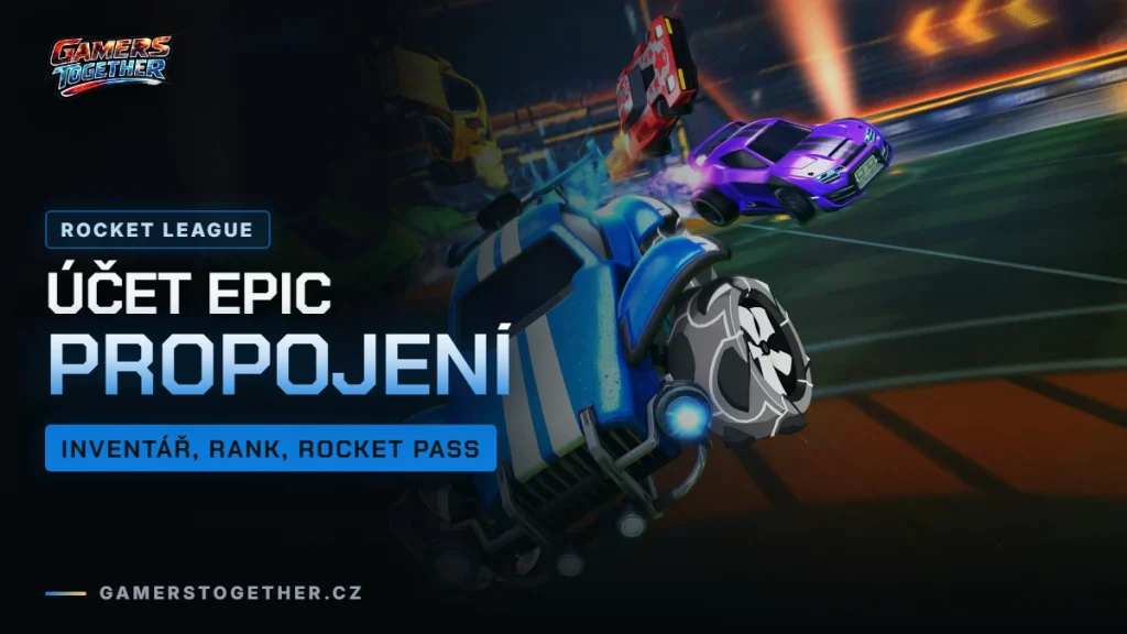 Rocket League: propojení účtu Epic s PlayStation, Xboxem a Switchem