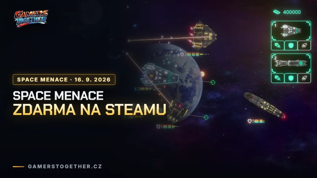 Space Menace je na Steamu zdarma navždy. Nabídka běží do 23. září