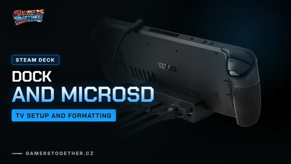 Steam Deck dock and microSD card: TV setup, hubs and formatting