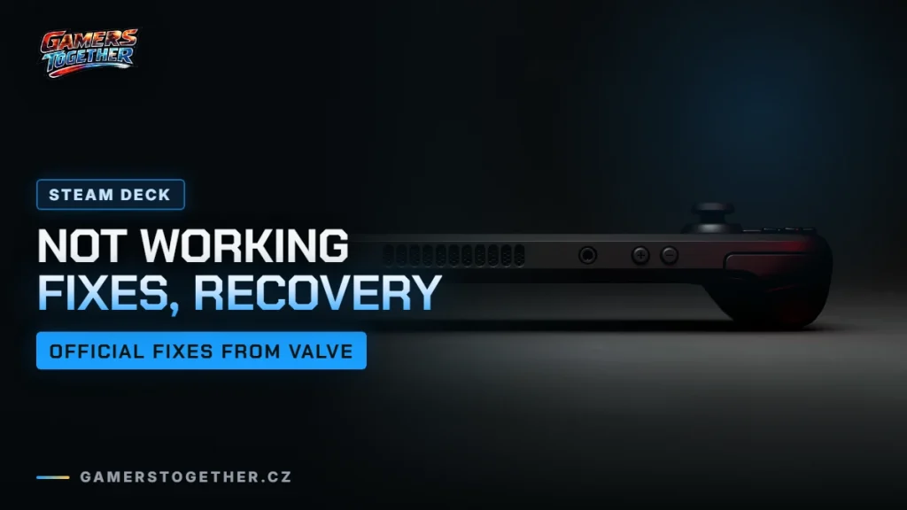 Steam Deck not turning on or frozen: official fixes and SteamOS recovery