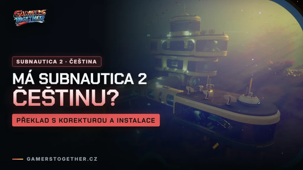 Má Subnautica 2 češtinu? Fanouškovský překlad a jak ho nainstalovat