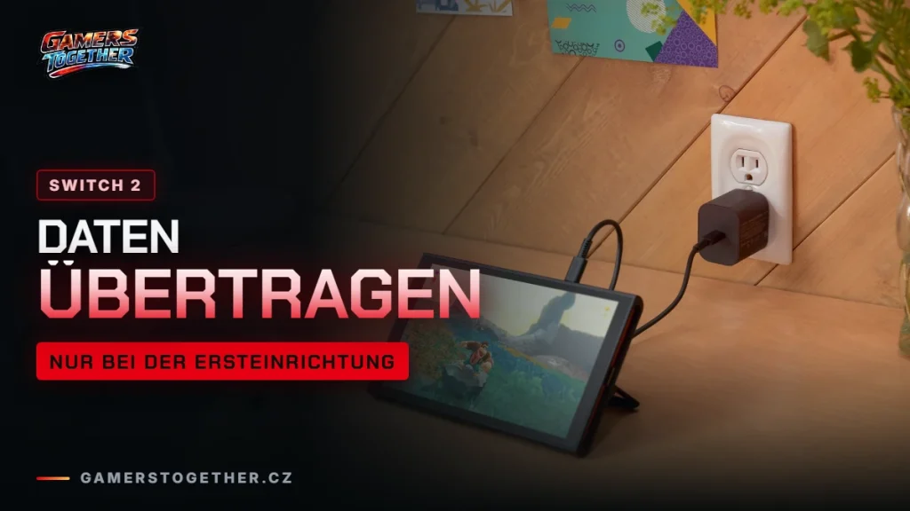 Switch 2 Datenübertragung: Spiele und Spielstände von der Switch 1