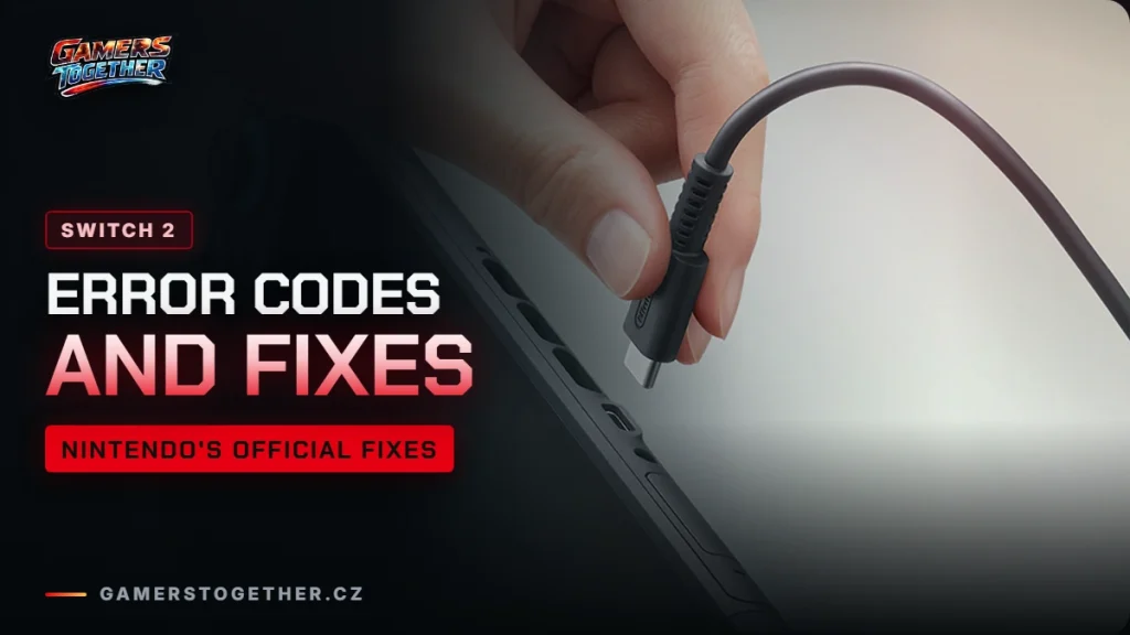 Switch 2 won’t turn on or shows an error: codes and official fixes